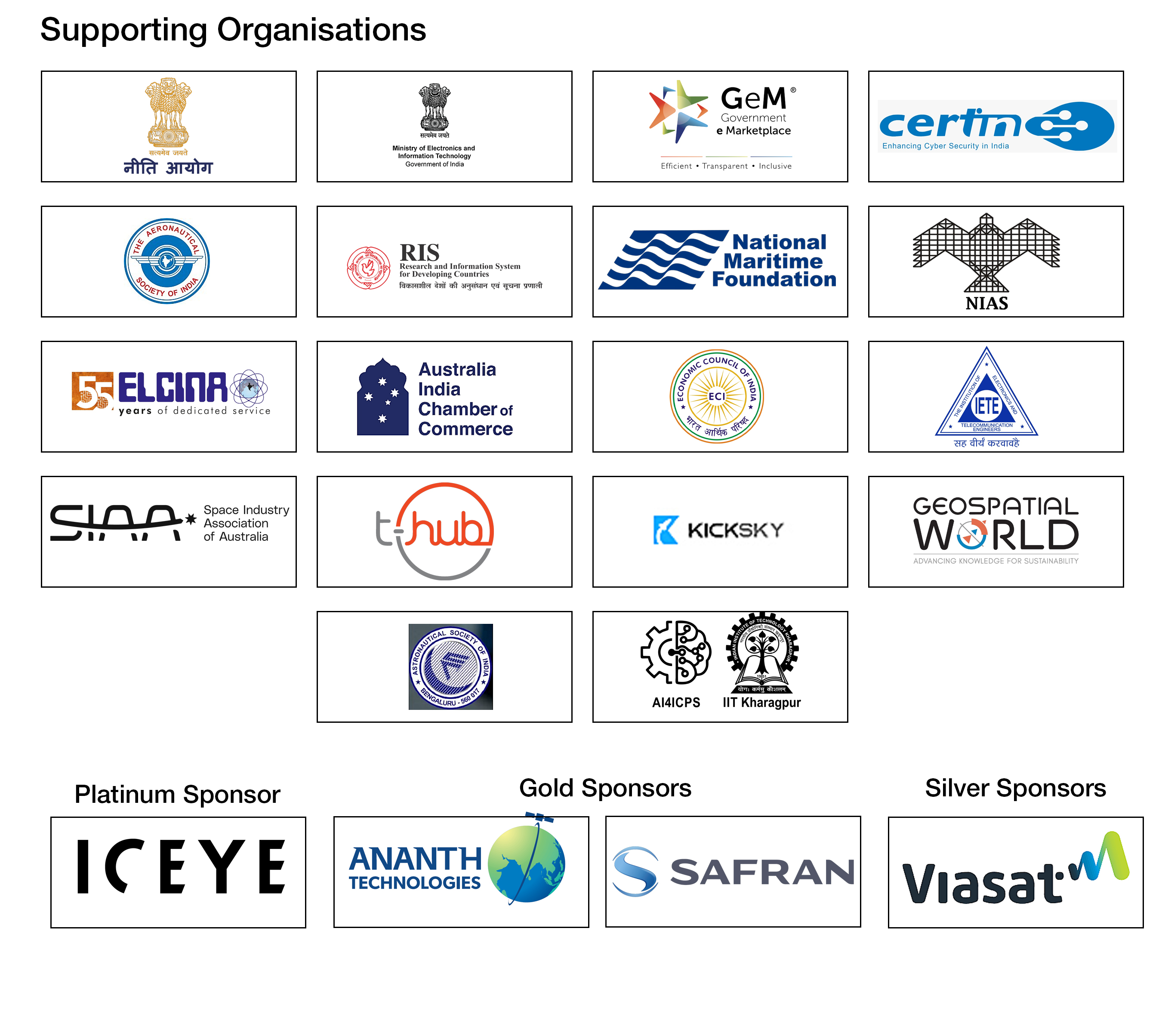 DEFSAT 2026 Partners