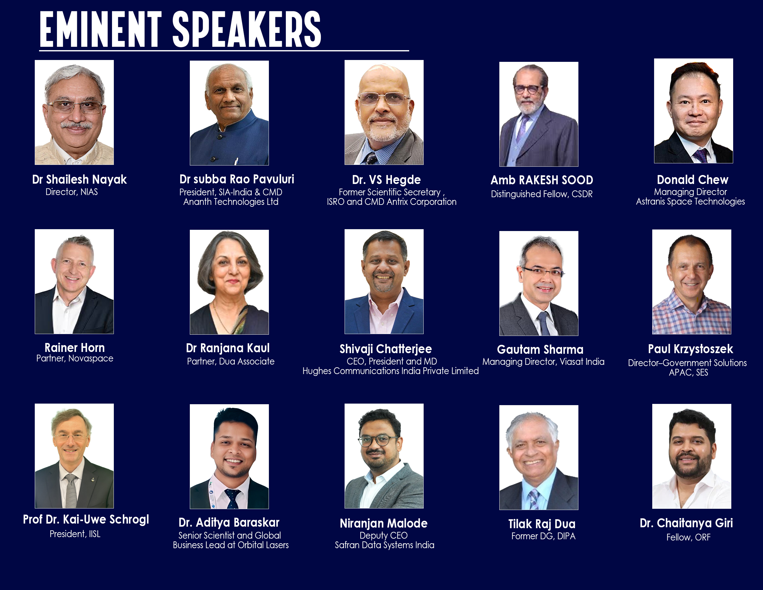 ISC 2026 Eminent Speakers